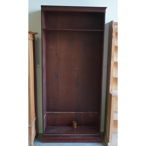 30 - Modern open fronted bookcase 84x33