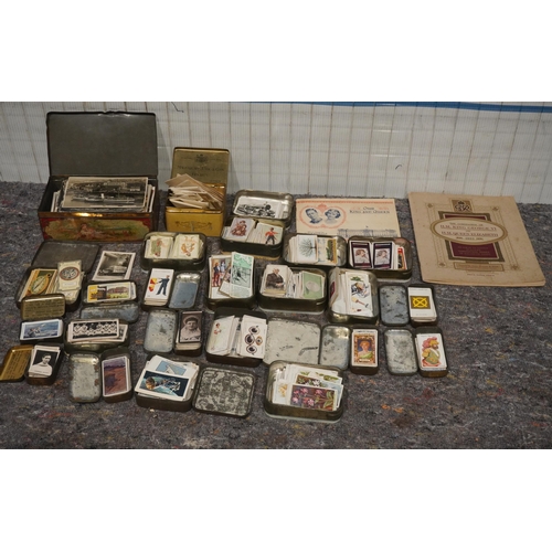 503 - Large quantity of assorted cigarette cards to include the coronation of King George VI and Queen Eli... 