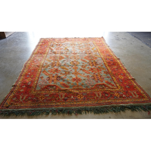 238 - Persian wool rug 12.5x8ft