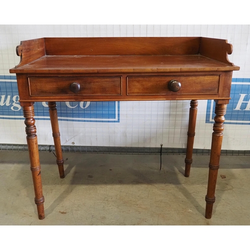 140 - Mahogany writing desk 36x34