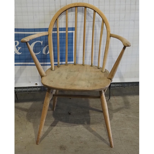 67 - Beech stickback chair
