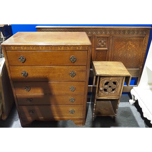 236 - Reproduction chest of 5 long drawers 41x30