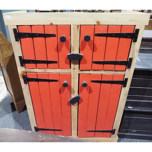 119 - Painted storage cupboard 49x35