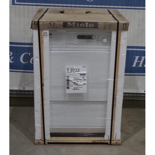 573 - Miele tumble drier, new in box