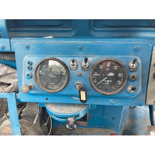 691 - Land Rover series 2. 1957. Runs and drives. 3528cc.  Reg 705 CPE. V5