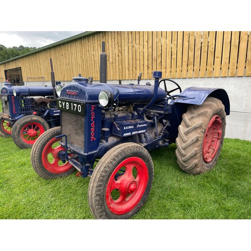 690 - Fordson standard tractor. Reg GYB170.