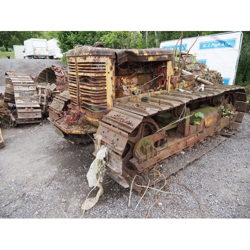 696 - International BTD6 crawler for spares, good tracks