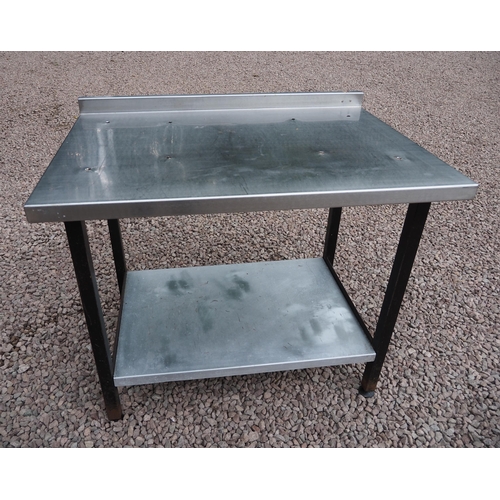 941 - Stainless steel table 39x28