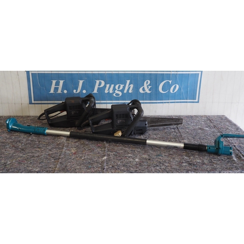 829 - 2- Black & Decker electric saws