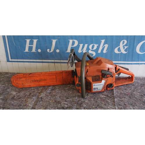 834 - Husqvarna 51 chainsaw