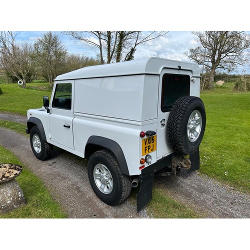 408 - Land Rover Defender 90 Hard Top 2015
34,900 miles. Genuine Land Rover Boost Alloys. Electric windows... 