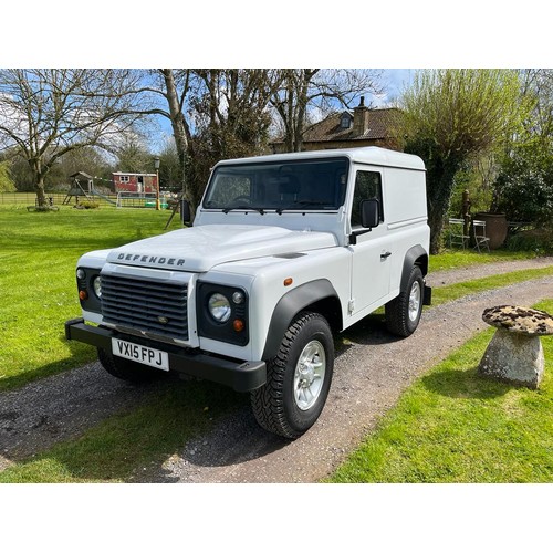 408 - Land Rover Defender 90 Hard Top 2015
34,900 miles. Genuine Land Rover Boost Alloys. Electric windows... 