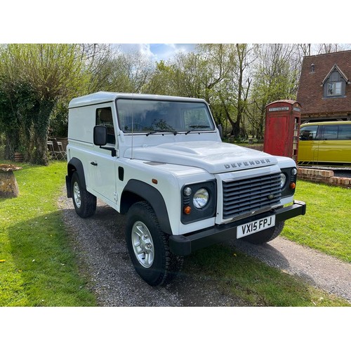 408 - Land Rover Defender 90 Hard Top 2015
34,900 miles. Genuine Land Rover Boost Alloys. Electric windows... 