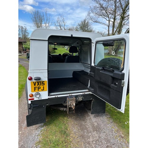 408 - Land Rover Defender 90 Hard Top 2015
34,900 miles. Genuine Land Rover Boost Alloys. Electric windows... 