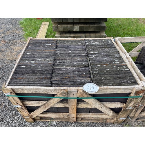 267G - Pallet of Welsh slates