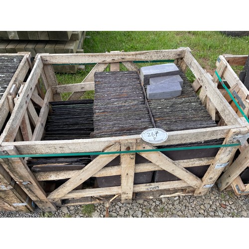 267F - Pallet of Welsh slates