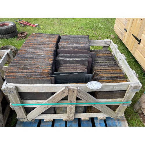 267C - Pallet of Welsh slates