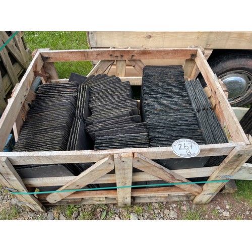 267B - Pallet of Welsh slates