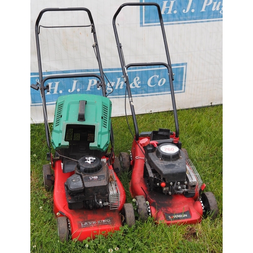 260 - 2- Lawn mowers