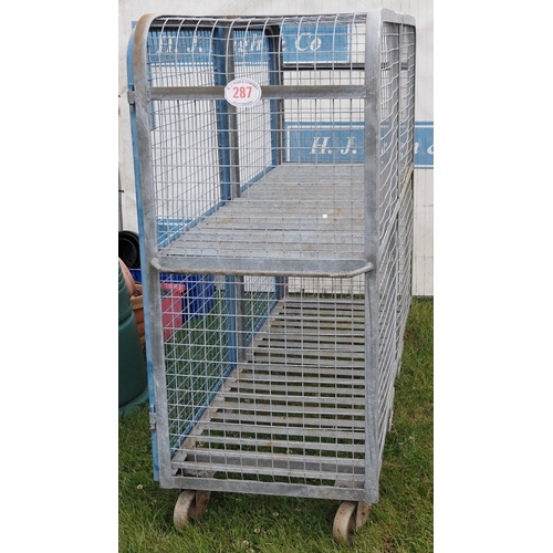 287 - Cage on wheels