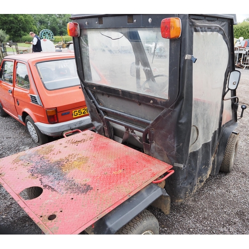 323 - Kawasaki mule ATV, v5, one owner. Runs and drives. Reg. S677 BSF