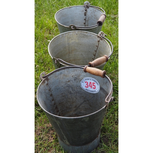 345 - Vintage pails -3