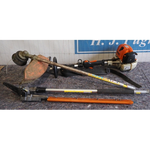 853 - Stihl KM90R combi strimmer and hedge cutter