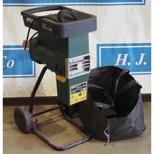 869 - Atco 2000 electric garden shredder