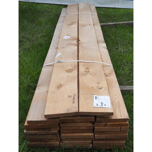1606 - Douglas fir boards 3.6Mx200x25 -26