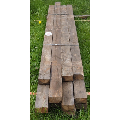 1666 - Reclaimed timbers average 2.0Mx90x50 -12