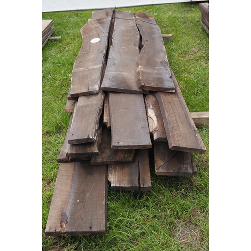 1668 - Reclaimed boards (Elm?) average 2.7Mx240x25 -21