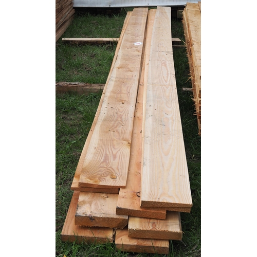 1699 - Cedar boards 4.8M mixed