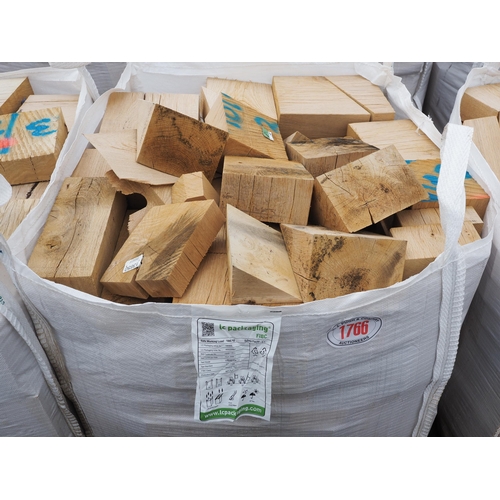 1766 - Oak firewood blocks