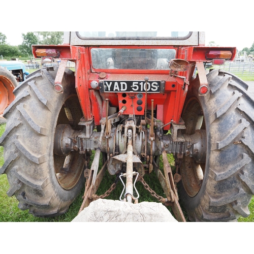 1921 - Massey Ferguson 590 tractor with loader fork and bucket. showing 3282 hours. YAD 510S.  V5.  Runner.... 