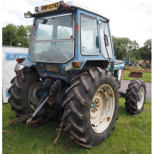 1922 - Ford 6610 tractor 4wd, 7082 hours. sn. BS22 311.  Reg No KWP 674X. V5 runner.  Deceased Estate