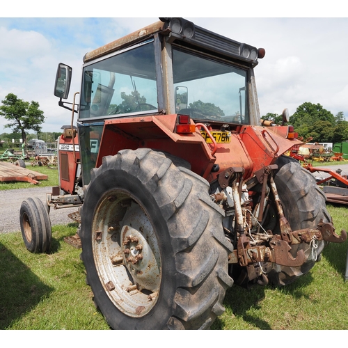 2026 - Massey Ferguson 2640 tractor 2wd. Runs and drives. 4950 hours recorded. YSF 576W