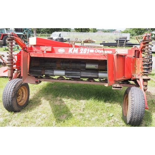 2087 - Vicon Olympus KM281 trailed mower conditioner