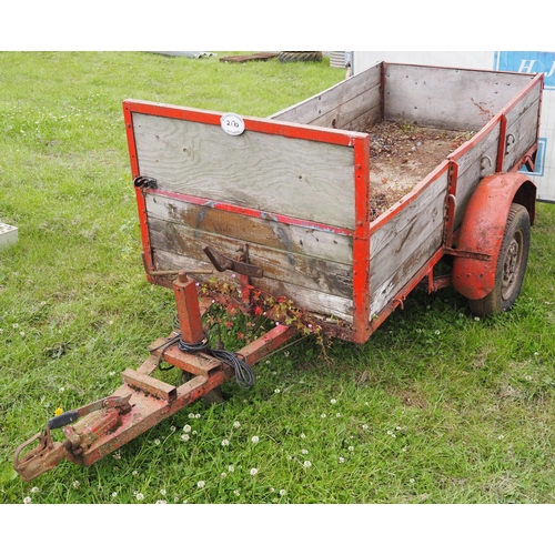 2170 - Old car trailer