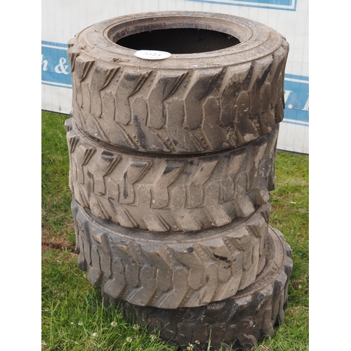 2173 - Fork lift tyres 10-16.5 -4