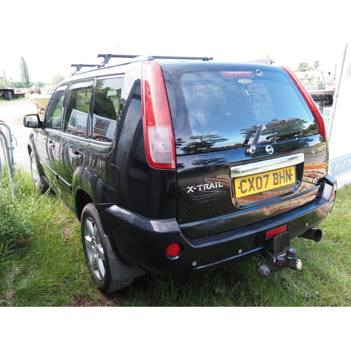 2267 - Nissan X Trail DCi. Runs, spares and repair. Reg. CX07 BHN