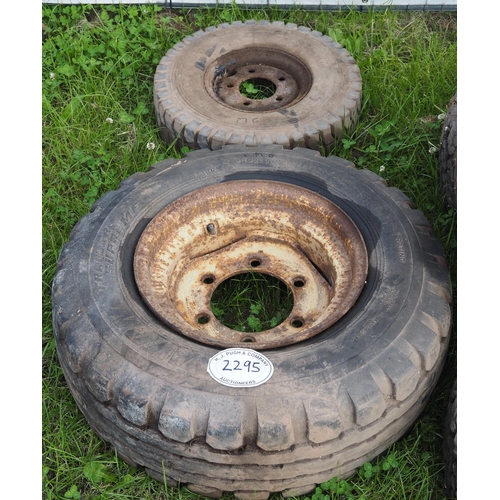 2295 - Trailer wheels and tyres