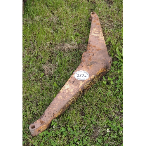 2324 - Ford 4550 front axle