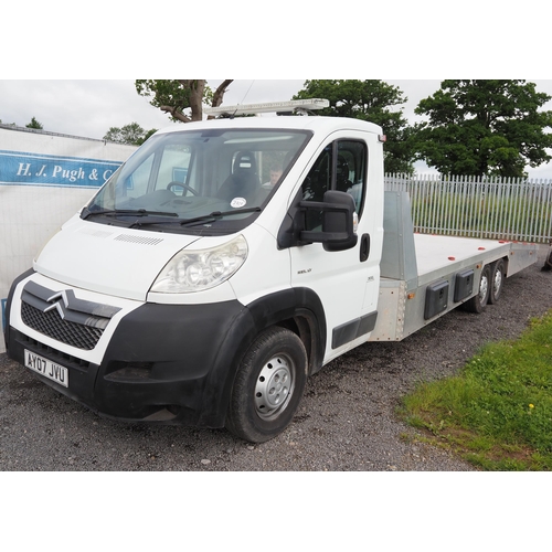 2327 - Renault Relay diesel beaver trail transporter. Runs. MOT to April 2023, 35k miles from new. MOT. Reg... 