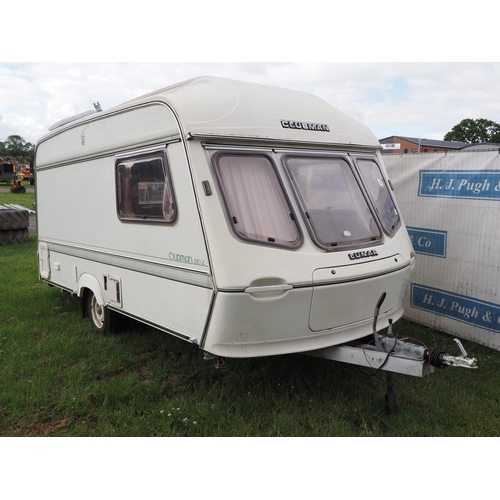 2329 - Lunar Clubman caravan with awning, keys