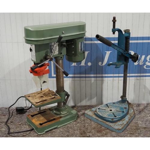 64 - SIP pillar drill and drill press