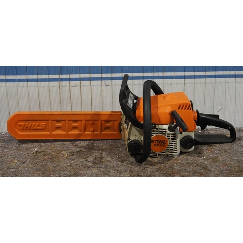 78 - Stihl MS170 petrol chainsaw