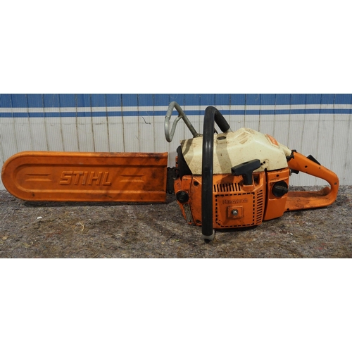 79 - Husqvarna petrol chainsaw