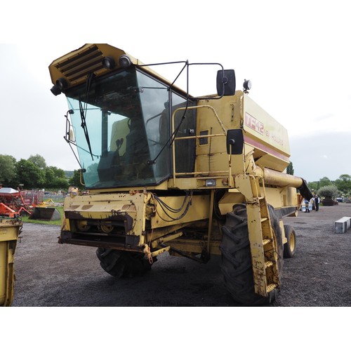 1961 - New Holland TF42 combine with 20ft header. 1984. Reg. B499 WHJ. V5