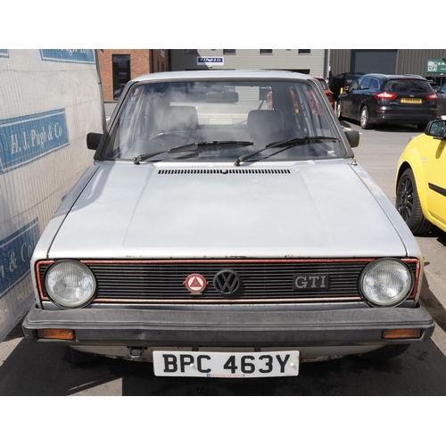 406 - VW Golf GTI Mk1. 1983. Runs and drives. One family owner from new. MOT until 4/8/22. Comes with fold... 