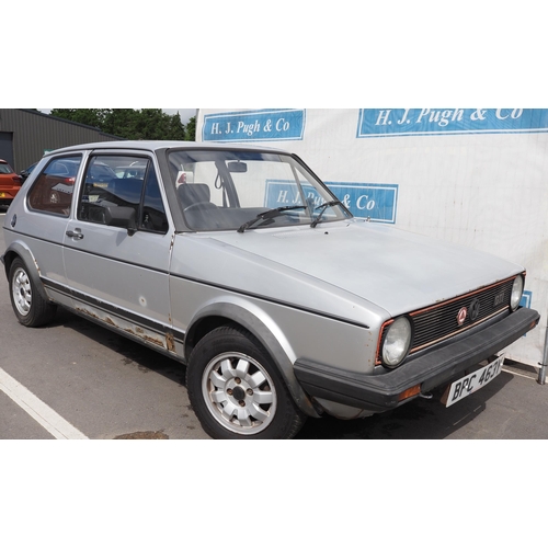 406 - VW Golf GTI Mk1. 1983. Runs and drives. One family owner from new. MOT until 4/8/22. Comes with fold... 